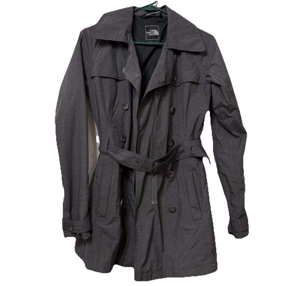 The North Face Hyvent Women’s Belted Trench Rain Coat Jacket Small